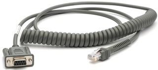 Cable RS232 PWR 9 ft, coiled