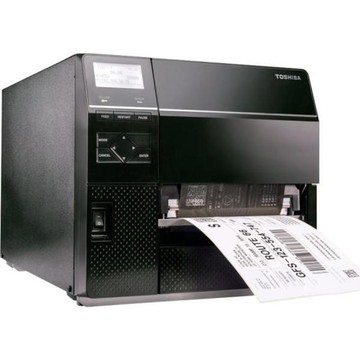 Impresora de Etiquetas Industrial Toshiba B-EX6T3-GS12 Lista para RFID, 6", 200 dpi, 300 mm/s, USB/LAN, Plana