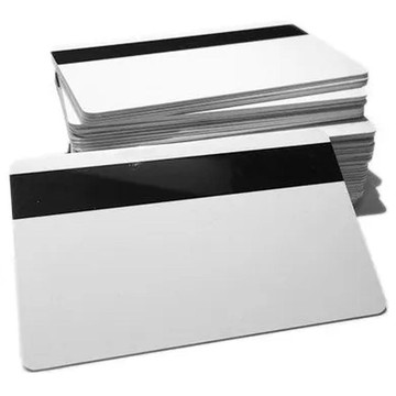 Zebra Plastic card, HiCo, 500pcs.