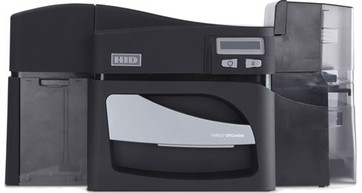 ECO YMCKOK: Full-color ribbon with two resin black panels and clear overlay panel - 500 images. Includes cleaning roller. Compatible with: HFC DTC5500LMX image