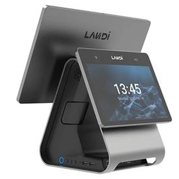 Terminal POS Landi C20 Pro Doble Pantalla 15"+10.1", 80mm, 4GB, 64GB, NFC, QR