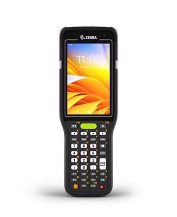 Zebra MC3400 Mobile Computer Wi-Fi 6E, SE55, 38-Key Function-Numeric, 4.0" Display, 7000mAh, 4GB/64GB