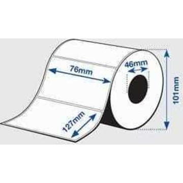 Epson label roll, synthetic, 76x127mm