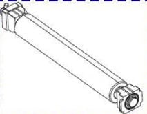 Zebra P1058930-081 Platen Rollers Bild