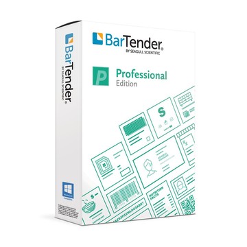SEAGULL SCIENTIFIC, BARTENDER PROFESSIONAL - APPLICATION SUBSCRIPTION + 2 PRINTERS