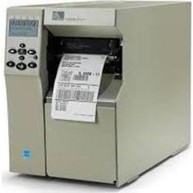 ZEBRA, PRINTER, 105 SLPLUS SERIES, 12 DOT/MM (300 DPI), SEH PS102-Z INTERNAL IPV6 PRINT SERVER (INCLUDES RS-232 SERIAL, PARALLEL, USB 2.0), CUTTER W/CATCH TRAY, 16MB SDRAM (STANDARD) W/ZPL II & XML, NORTH AMERICAN EDITION 120 VAC CORD image
