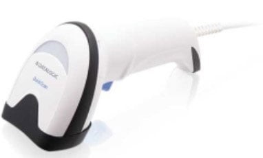 Datalogic QuickScan QD2500 Barcode Scanner, 2D, Multi-IF, Digimarc, Wired, White, IP52