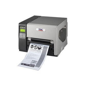 TSC, PRINTER TTP-384MT, TOUCH LCD, USB + RS-232 + PARALLEL + ETHERNET + USB HOST, REGULAR CUTTER, US INDUSTRIAL