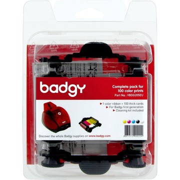 Ribbon Black, 500 images to Evolis Badgy200
