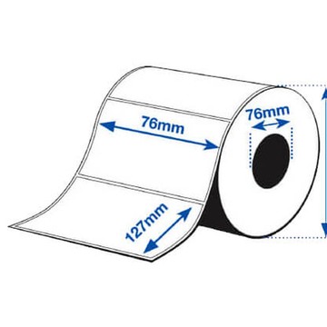 Epson, label roll, synthetic, 76x127mm