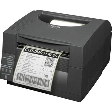 CITIZEN, CL-S521 TYPEII, DIRECT THERMAL BARCODE PRINTER, 203DPI, LAN, GRAY, REPLACES CL-S521-E-GRY, ONCE STOCK IS DEPLETED REFER TO CL-S521II-EPUBK