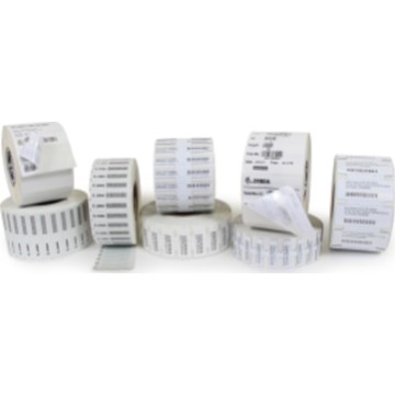 Étiquette RFID Zebra Z-Perform 1500T 2.874x0.669in, Transfert thermique, Acrylique permanent, 5000/Rouleau, 3" Noyau