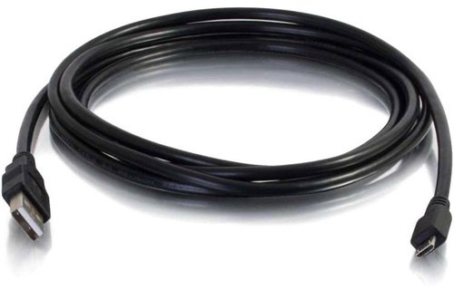 C2G 3ft USB A to USB Micro B Cable - 3.28 ft, Black