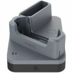 Single-slot and spare battery charging cradle kit