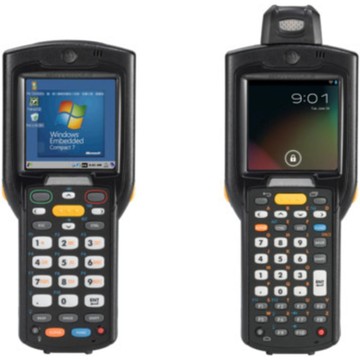 Ordinateur Mobile Portable Zebra MC3200 Écran Tactile 3", Clavier 28 Touches, Laser 1D, IP54, Résistant aux Chutes de 1,8 m