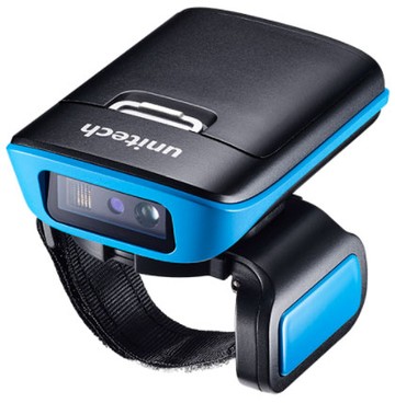 Unitech MS652+ Barcode Scanner Wearable Ring Scanner, 2D, Bluetooth, IP42, 100m, 95g