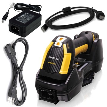 Datalogic PowerScan PBT9600 Handheld Industrial Scanner Bluetooth, Standard Range, Removable Battery, USB Kit, Rugged