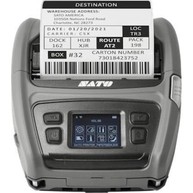 image Imprimante d'étiquettes mobile SATO PV4 4 pouces, thermique direct, 203 dpi, 127 mm/s, Bluetooth 5.0 LE, IP54