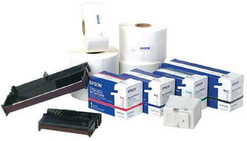 Epson Duramate Labels 3" x 5", Matte, Synthetic, White, Roll, 170 labels