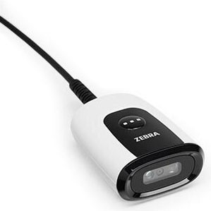 Zebra DS5502-LL Escáner de código de barras de montaje fijo para laboratorios, DL Parsing, Alpine White, USB/RS232, IP54