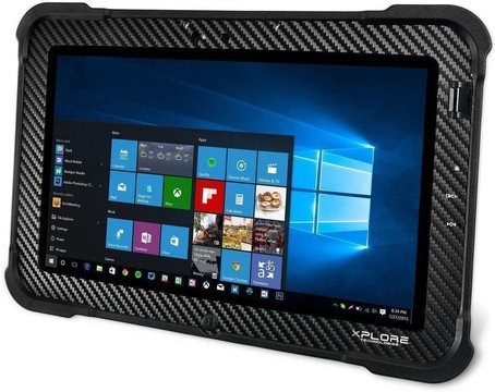 Zebra XSlate B10 Industrietablet Windows 10, 8GB, 128GB SSD, CAC, WWAN International, UK Stromversorgung
