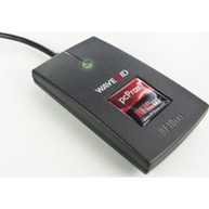 RFIDeas Pcprox Enroll Indala Dsx Black Usb Reader image