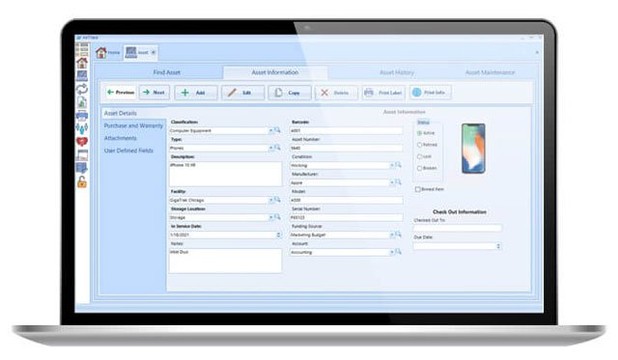 AirTrack AT-ASSETCL-SETUP Software