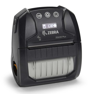 Impresora de Etiquetas Móvil Zebra ZQ220 Plus 203dpi, USB/Bluetooth/NFC, IP54, Pantalla OLED, 60mm/s