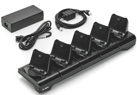 Zebra Mobile Printer Chargers ZQ320 5-SLOT PRINTER DOCK CRADLE image