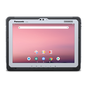 Panasonic TOUGHBOOK A3 Rugged Tablet 64GB, 4GB RAM, GPS, IP65, Dual hot‑swappable batteries