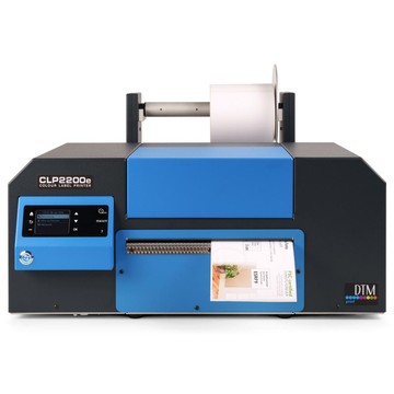 DTM CLP2200e Colour Label Printer Dye