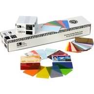 Zebra plasic cards, pacck of 500 image