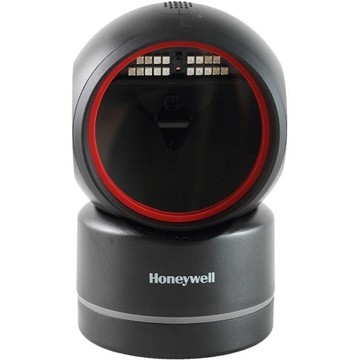 Honeywell HF680 Barcode Scanner Kit Presentation, RS-232, 1D/2D, Imager, Black