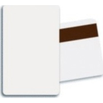 WHITE GRAPHICS QUALITY CARD    PVC/POLY MAG STRIPE ABA ENCODE