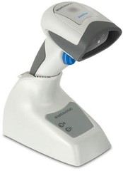 Datalogic QuickScan QBT2101 Barcode Scanner Bluetooth, 1D, Linear Imager, 400 scans/s, IP42, White image