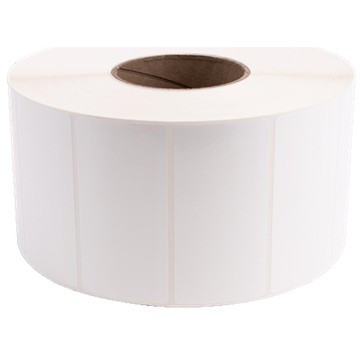 BROTHER MOBILE, 4"X2" TT SYN (POLYESTER) MATTE LABEL (USE WAX/RESIN OR RESIN RIBBON), 8"OD/3"CORE, 3,290 LABELS/ROLL, 4 ROLLS/CASE