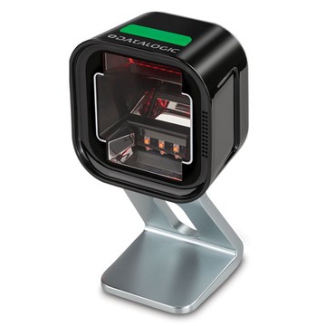 Datalogic Magellan 1500i Presentation Scanner 2D, Green Spot, IP52, Multi-interface, Tilting Stand, Black