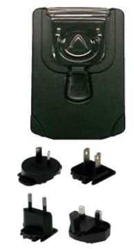 Zebra Power Supply with International Plug Adapters (US/EU/UK/AU)