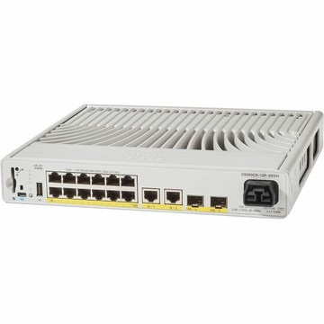 Cisco Catalyst C9200CX-12P-2XGH 12-Port PoE Managed Ethernet Switch - C9200CX-12P-2XGH-A