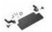 Keyboard Mounting Tray Spare Hardware Kit