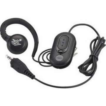 3.5MM HEADSET FOR PTT + VOIP W/ ROTATING EAR PIECE FOR RIGHT/ LEFT EAR WEARING & BUILT IN CORD WRAP. INCLUDES INLINE MIC AND PTT BUTTON