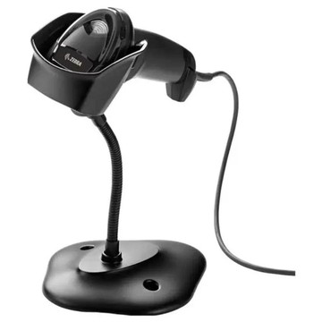 Zebra LI2208 Handheld barcode scanner 547 reads/s, RS-232, 6 m, IP42, Stand, 2.1 m