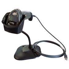 Zebra DS2208, 2D, Standard Range, RS232, USB, Kit (USB), Stand, Black