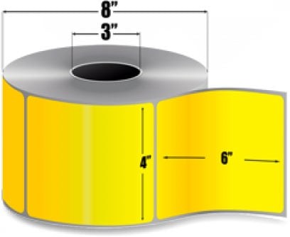 AirTrack ATTFC-4-6-1000-YL Labels