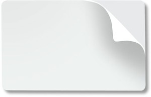 Datacard StickiCard Printable Adhesive Plastic Cards, 100 pcs. image