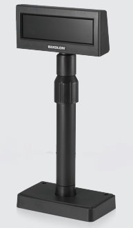 Bixolon, Bcd, Pole Display, Lcd, 20X2, Adj Pole And Base, Serial, Power Supply, Black