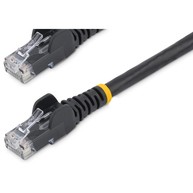 1m Black Gigabit Snagless RJ45 UTP Cat6 Patch Cable image