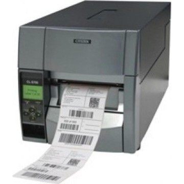 Citizen CL-S703 TYPEII Barcode Printer 300DPI, Standard Cutter, Direct Thermal, Thermal Transfer, Gray