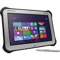 Win7 (Win10 Pro Coa), Vpro, Intel Core I5-6300U 2.40Ghz, 10.1 Wuxga 10-Pt Gloved Multi Touch+Digitizer, 256Gb Ssd, 8Gb, Intel Wifi A/B/G/N/Ac, Tpm, Bluetooth, Dual Pass (Ch1:Wwan/Ch2:Gps), Webcam, 8Mp Cam, Toughbook Preferred'' image