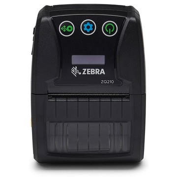 Zebra ZQ210 Mobile Thermal Receipt Printers, Direct thermal, 203 dpi, USB-C/Bluetooth/NFC